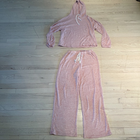 Pink Sweat Set